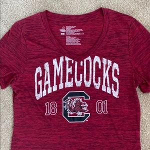 Super soft Woman’s USC Gamecocks V neck tshirt Med